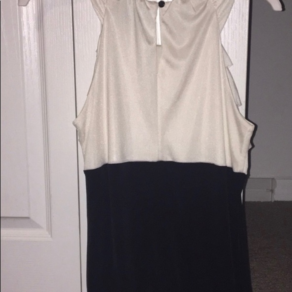 4/$10- En Focus Silk Cocktail Dress